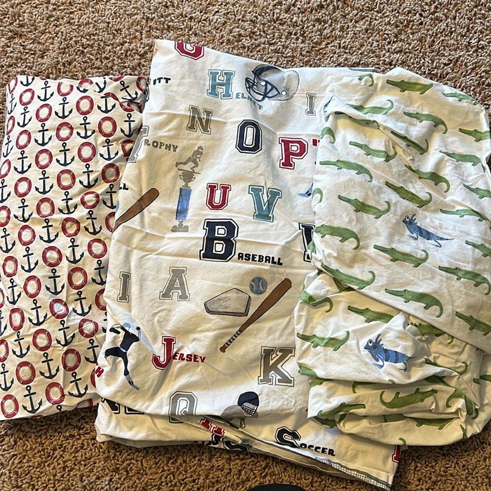 Pottery Barn Crib fitted sheet